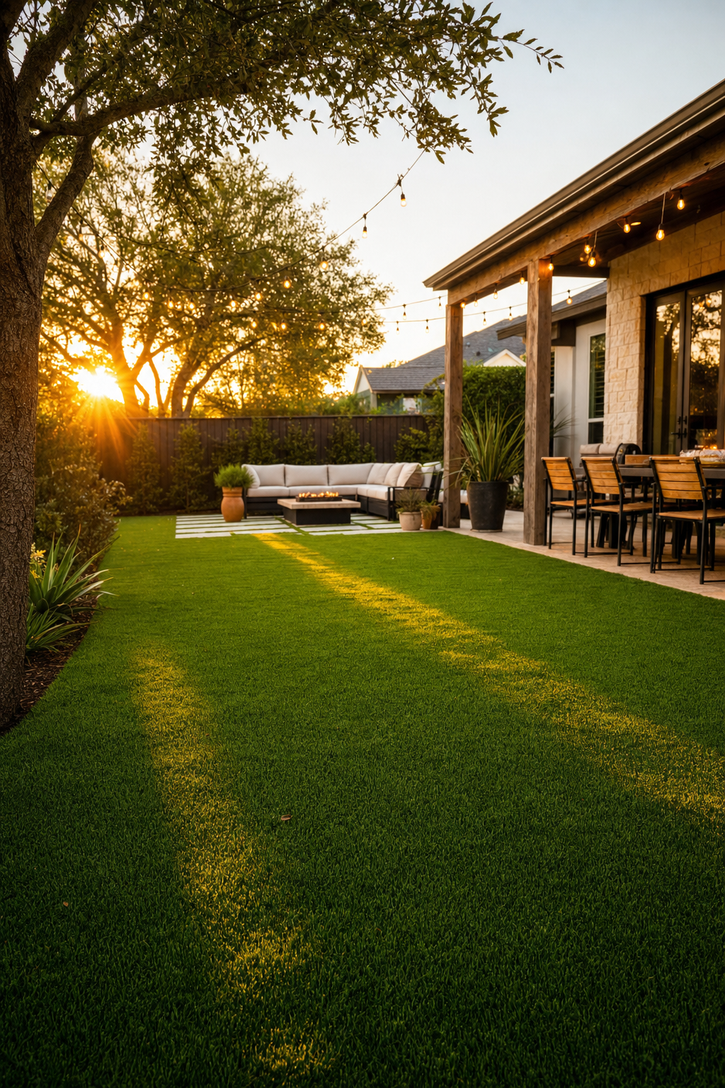 Willow Bend · Backyard